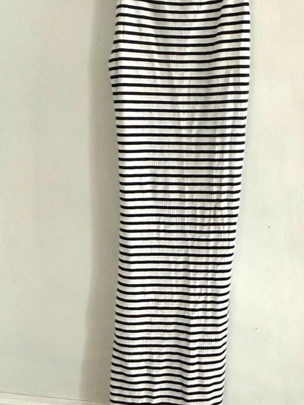 Striped Racer Back Knit Dress